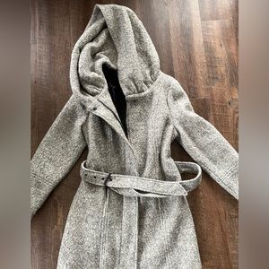 Eclipse hooded peacoat